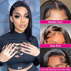 Shesbeauty 13x4 HD lace-front close-up highlights invisible knots and breathable lace.