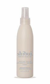 SHIBUI Peptide Polish bottle-application shows featherweight shine mist for quick styling.