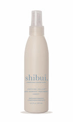 SHIBUI Peptide Polish bottle-application shows featherweight shine mist for quick styling.