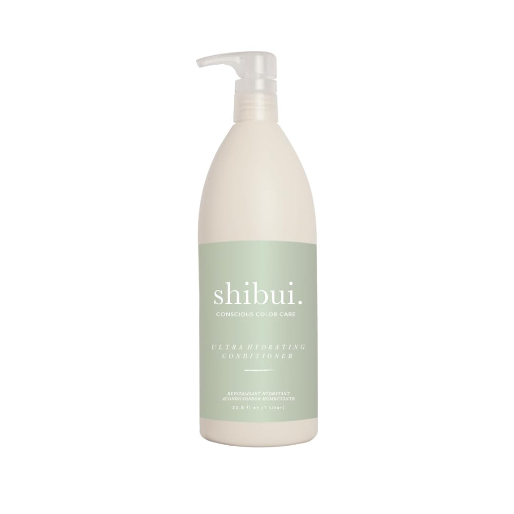Shibui Ultra Hydrating Conditioner bottle showing large 33.8 oz size for long-lasting moisture