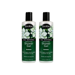 ShiKai Daily Moisturizing Shower Gel Gardenia bottle demonstrates hydrating cleanse.