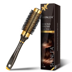 SHINLEA small-round brush for short hair — quick styling in tight spaces