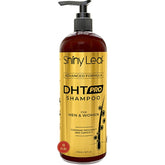 Shiny Leaf DHT Pro Shampoo bottle with advanced formula for fuller hair