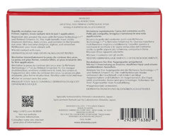 Shiseido Vital Perfection eye mask packaging detail highlights potent retinol formula for under-eye vitality