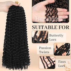 ShowCoco Passion Twist 22in easy-installation image shows quick, convenient crochet setup.