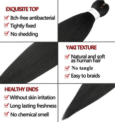 ShowCoco lightweight braids with airy feel for comfortable all-day wear