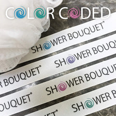 Shower Bouquet gift set loofahs for Christmas or Hanukkah gifting