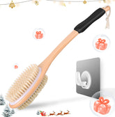 ShowEzily long-handle back scrubber ergonomic for easier reach and thorough cleansing.