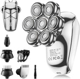 SHPAVVER 5in1 head shaver set enables quick, all-in-one grooming for bald men