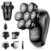SHPAVVER head shaver 5-in-1 set for bald men enabling versatile daily grooming.
