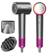 SHRATE hair dryer diffuser attachment supports frizz control and quick styling.