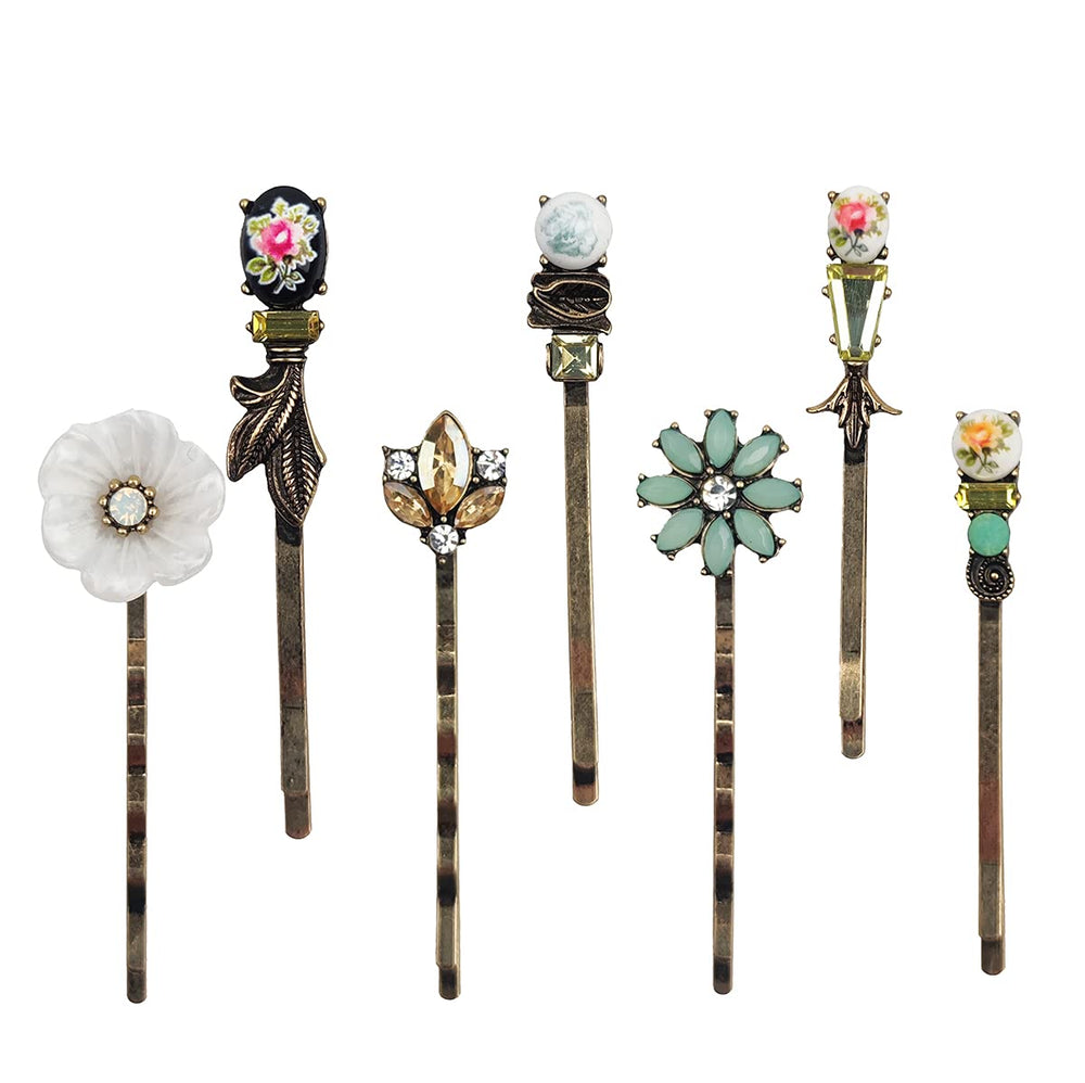 SICOPEE vintage hair clips style-1 in bronze finish for secure everyday styling
