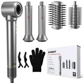 SIGBOT 5 in 1 hair dryer brush front view for easy, salon-quality styling at home.