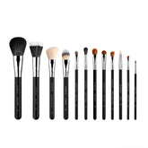 Sigma Beauty essential brush set with 12 brushes for precise face and eye makeup application.