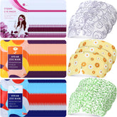 Silicherry steam eye mask lavender style for relaxing eye fatigue relief during travel.