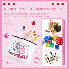 SilTriangle bunco makeup bags cotton material close-up highlighting soft texture and durable fabric
