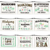 SilTriangle mahjong cosmetic bag nine-styles pack for versatile gifting and daily organization