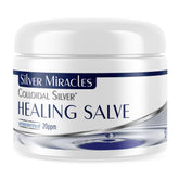 Bote de 1oz Silver Miracles Balsamo Curativo Coloidal para uso externo.