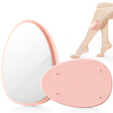 SILVLF Crystal Hair Eraser in hand for painless exfoliation