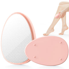 SILVLF Crystal Hair Eraser in hand for painless exfoliation