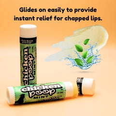 Simone Chickenbone coconut flavor lip balm with tropical-inspired hydration