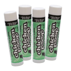 Simone Chickenbone lip junk pack front with four flavors for everyday lip care