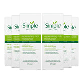 Simple Kind to Skin moisturiser bottle closeup for gentle hydration