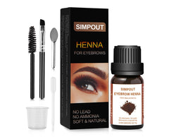Simpout Purely Natural Henna Powder 6g pack enabling vegan color development.