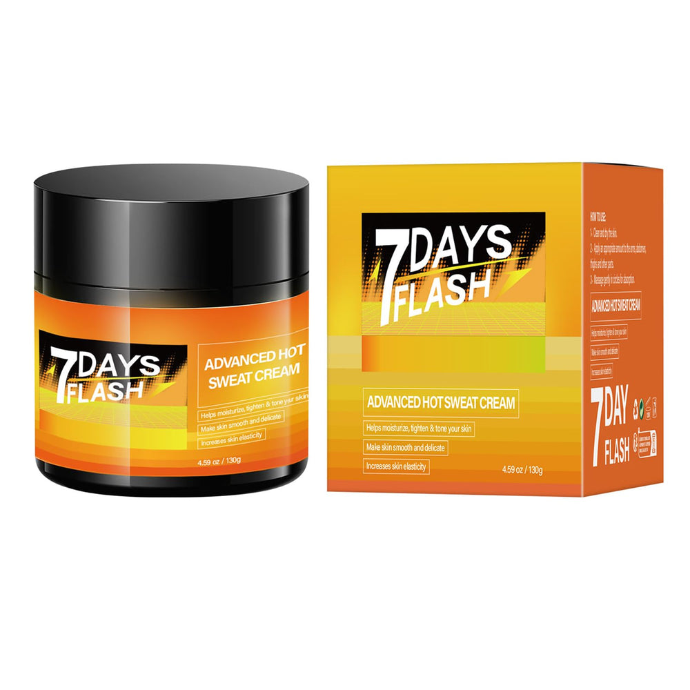 SINKOV Advanced Hot Sweat Cream jar ready for warming skin before workouts.