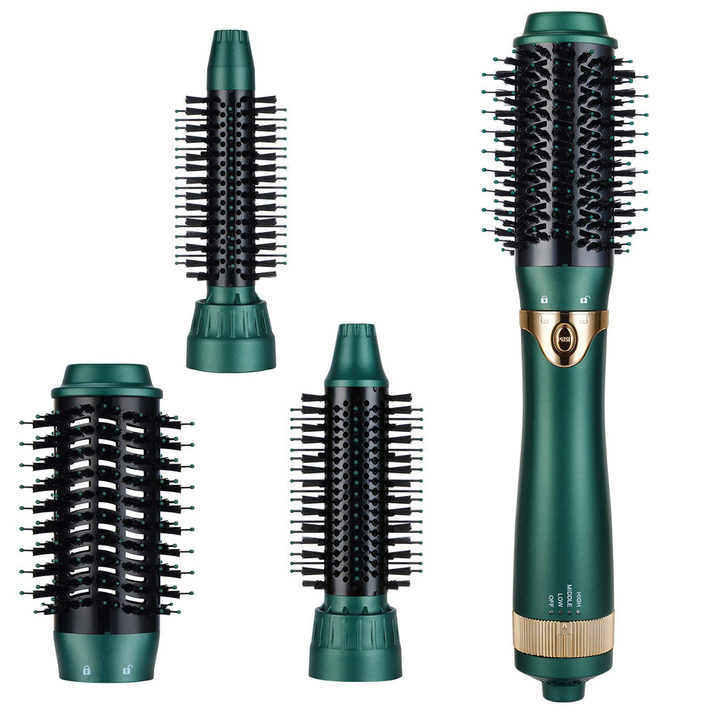 Sinperne 3in1 hair dryer green full pack enables quick at-home styling.