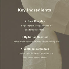 Close-up of SIOT Rice Jam Mask texture showing creamy formula.