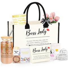 SiplyHaven Boss Lady Gift Box, elegant packaging ready to gift.