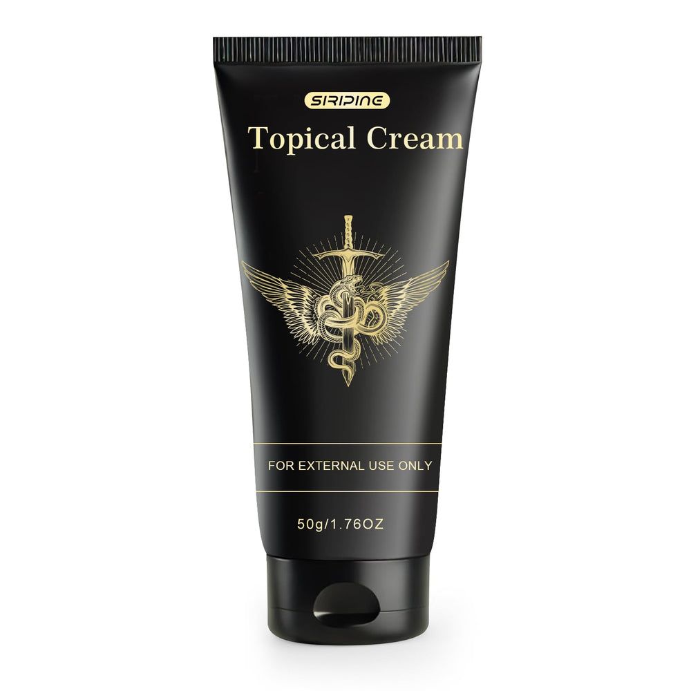 Siripine Numbing Cream tube-front showing compact travel-sized packaging.