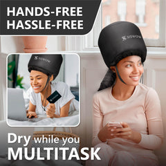 SISWOW diffuser cap delivers diffused heat for smoother curls.