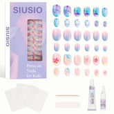 SIUSIO Summer Ocean nails kit full-set for kid DIY play