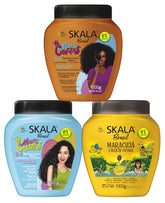 SKALA Mais Cachos 2-in-1 cream pack closeup for hydrated curls.