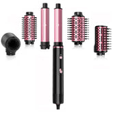 SKIMMI 110k motor hair dryer brush in black for fast drying and smooth shine.