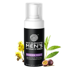 Skin Elements Intimate Wash bottle with Passion Fruit for daily refreshing cleanse.