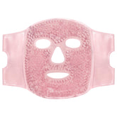 Skin Gym CryoChill face mask closeup highlighting cooling gel beads for soothing relief.