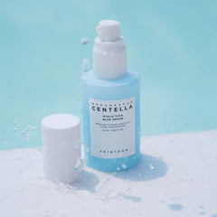 SKIN1004 Hyalu-Cica Blue Serum dispense mechanism enables easy daily use.