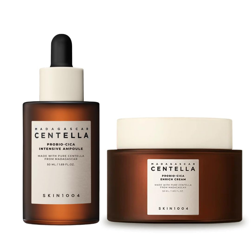 SKIN1004 Madagascar Centella ampoule bottle shows calming hydration for sensitive skin