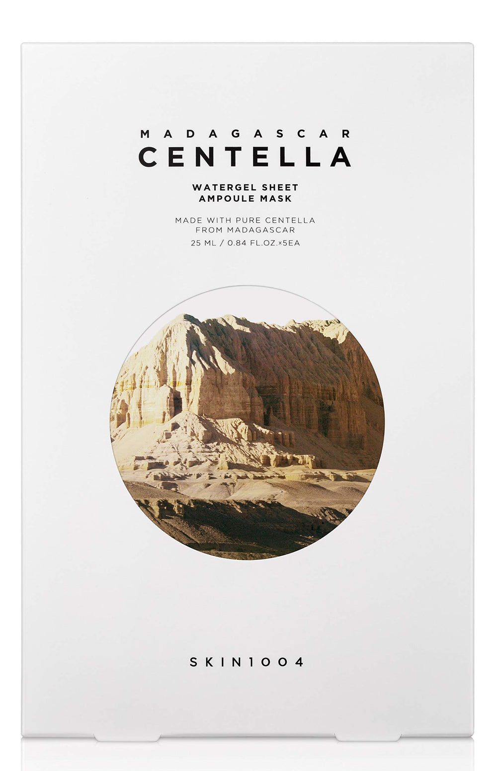 SKIN1004 Madagascar Centella Watergel Mask packaging signals soothing care for sensitive skin