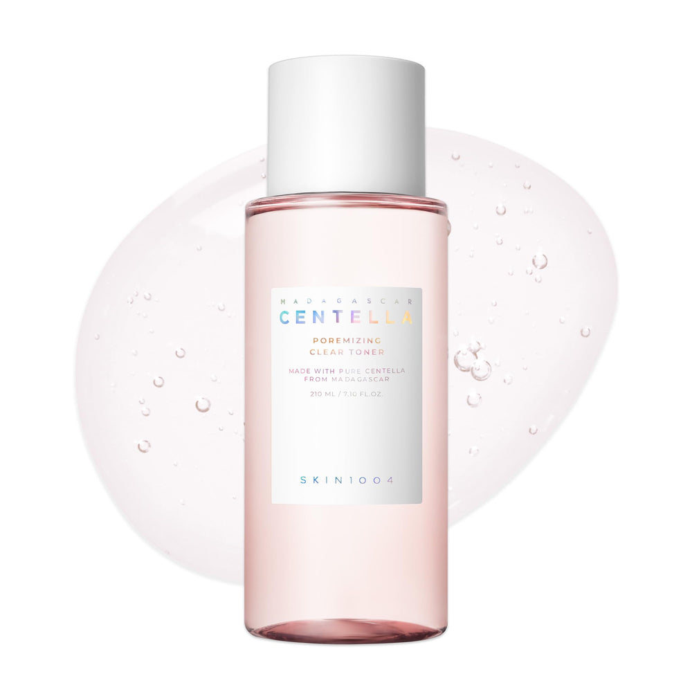 SKIN1004 Poremizing Clear Toner bottle for pore care and oil balance.