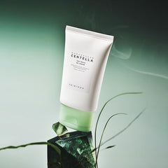 Packaging closeup of SKIN1004 Tea-Trica B5 Cream with Madagascar origin