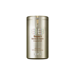 SKIN79 Gold BB Super Plus bottle shows a natural radiant base