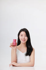 SKIN79 Pink BB swatch shows even tone and subtle coverage on skin.