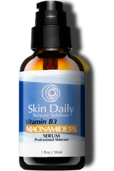 Skin Daily Niacinamide Serum bottle protects potency and preserves freshness.