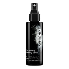 Skindinavia Makeup Finishing Spray bottle for all-day, smudge-free wear.