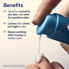 Skinfix Foaming Oil Cleanser foam-lather rinse captures cleansing feel that leaves skin refreshed.
