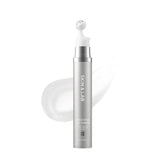 SKIN&LAB Bakuchiol Eye Serum roll-on applying under-eye for hydration and wrinkle care
